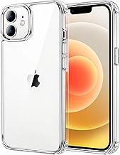 tigratigro Cover for iPhone 12/iPhone 12 Pro 6.1 inches, Anti-yellowing, Case with Shock Absorption and Anti-Scratch, Anti-Slip Protective Structure, Classic Style Transparent Cover