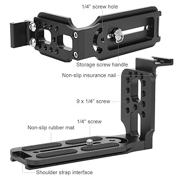 ftteリクエスト 1点 まとめ商品 Amazon | L字型クイックリリースプレート ホットシューマウント