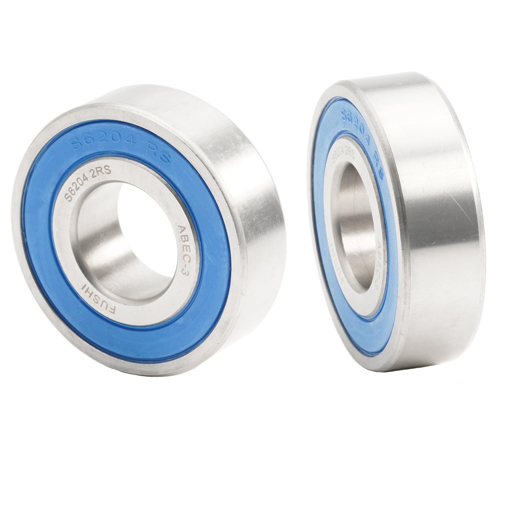 S6204RS Bearing 20x47x14mm 440C Stainless Steel S6204-2RS