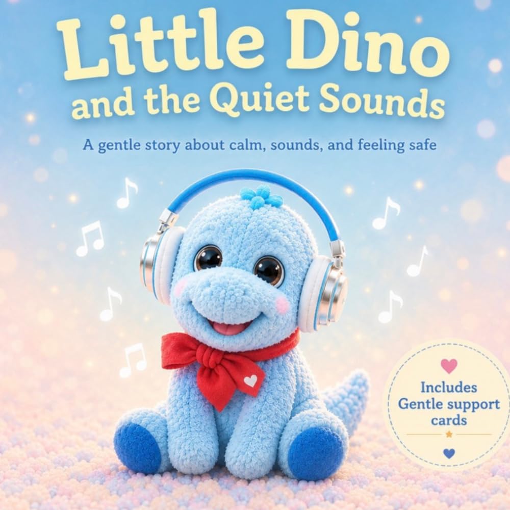 Little Dino and the Quiet Sounds: A gentle story about calm, sounds, and feeling safe