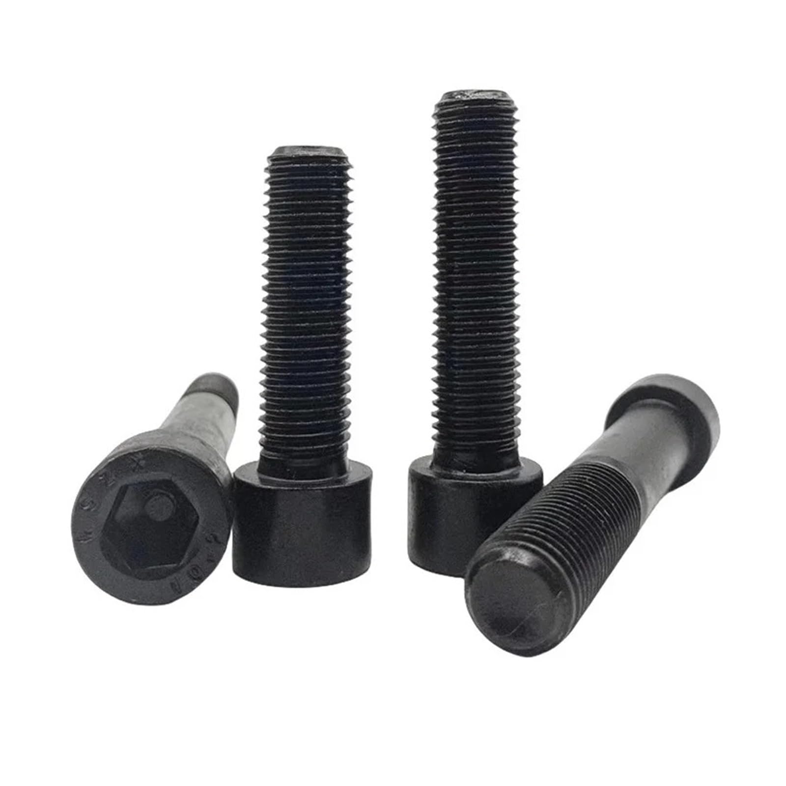 Sechskant-Maschinenschrauben aus Kohlenstoffstahl der Güteklasse 10.9 M8-M24 mit Feingewinde – 1–50 Stück for die Metallverarbeitung(M24x2x150 Half 1pcs)