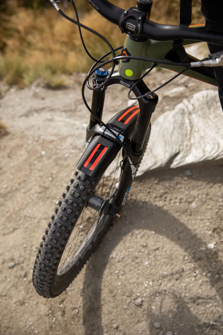 ZEFAL Deflector Pack - Błotnik MTB 29 cali i 27,5 przedni i tylny deflektor FM30 i deflektor RM90+ - lekki i wytrzymały - 373 g, czarny