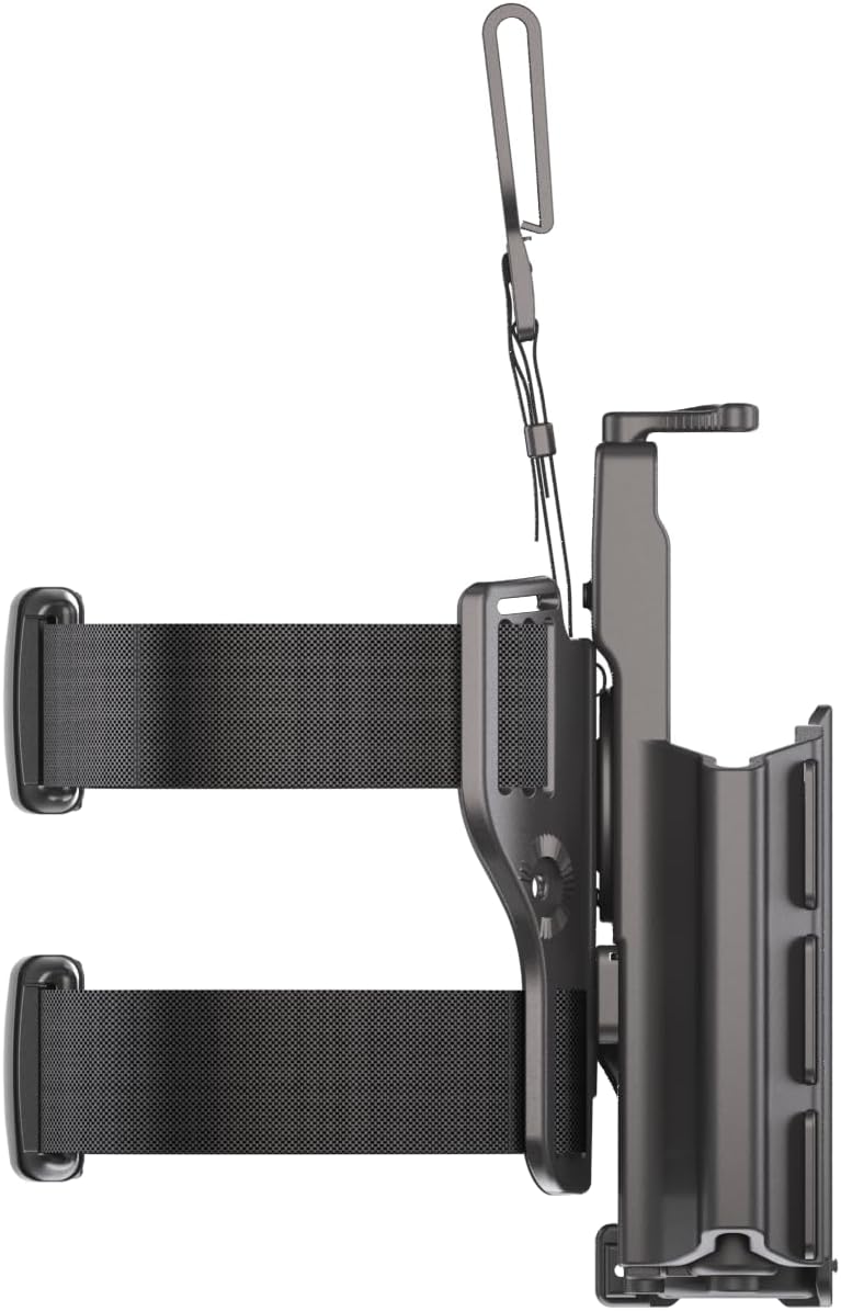 Orpaz T40 Adjustable and Modular TP9 Holster Compatible with OWB Canik TP9 Holder with Light/Laser/Sight/Optics, LH-Large, Drop-Leg Attachment - Will Secure Your Handgun with a Tactical Appearance