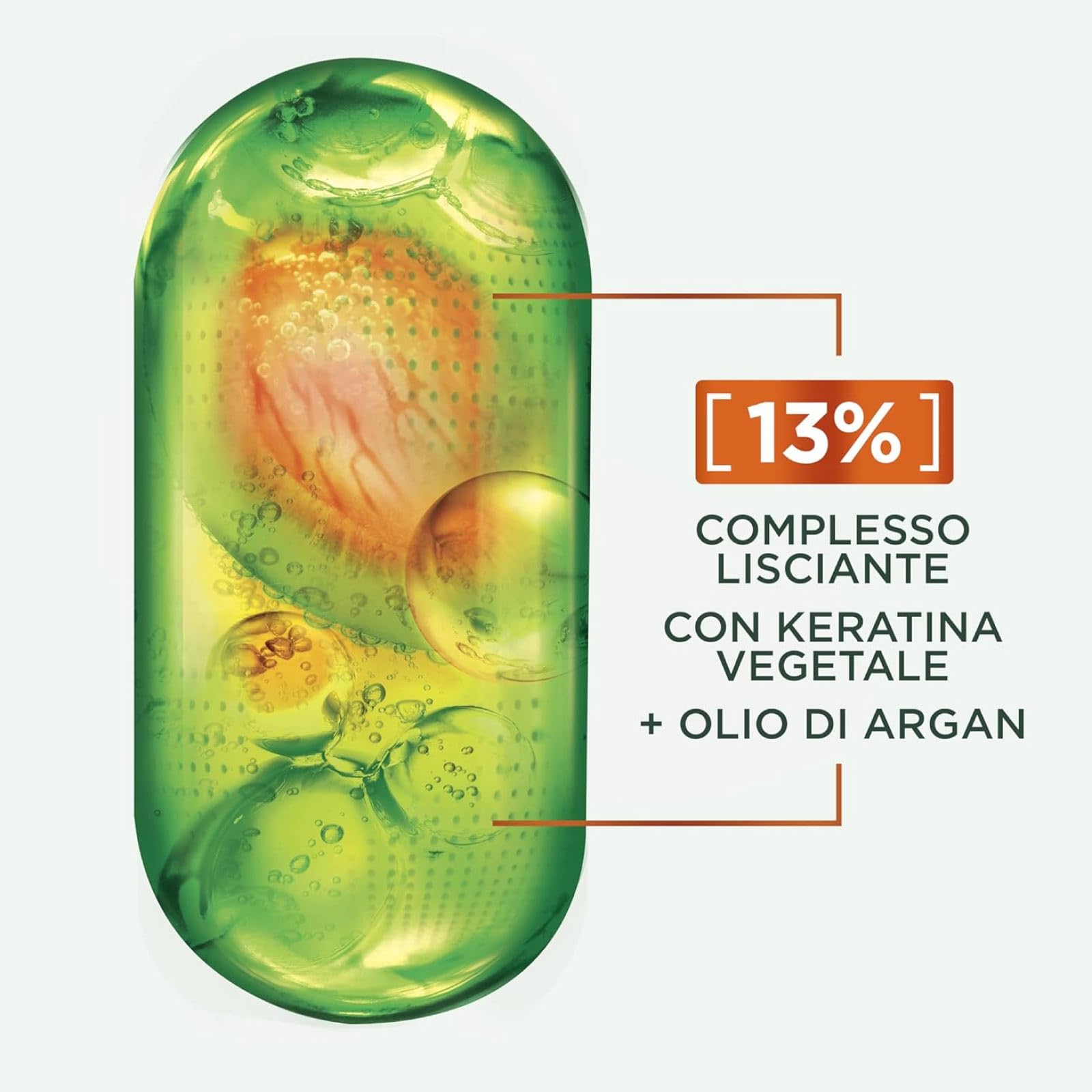 Garnier Fructis Sleek & Stay Sérum Cheveux Lisses Thermoprotecteur et Thermoactivé Anti Frisottis pour Cheveux Secs et Ternes Résiste à l'Humidité et Protège Jusqu'à 230°C - 3 Flacons de 50ml