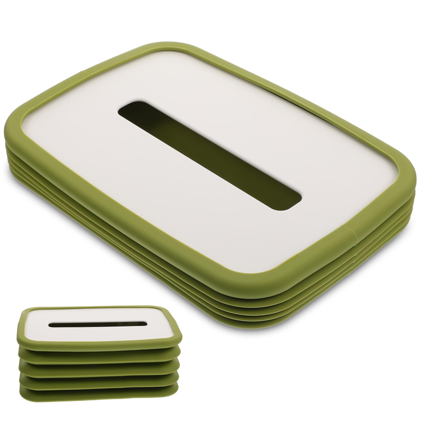 Ciieeo Folding Paper Box Decorative Napkin Holder Tissue Box Cover Organizer Desktop Tissue Storage Case