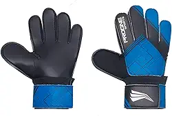 Luva Training Futebol de Campo - Infantil - 1052 - Pre/Azul - P