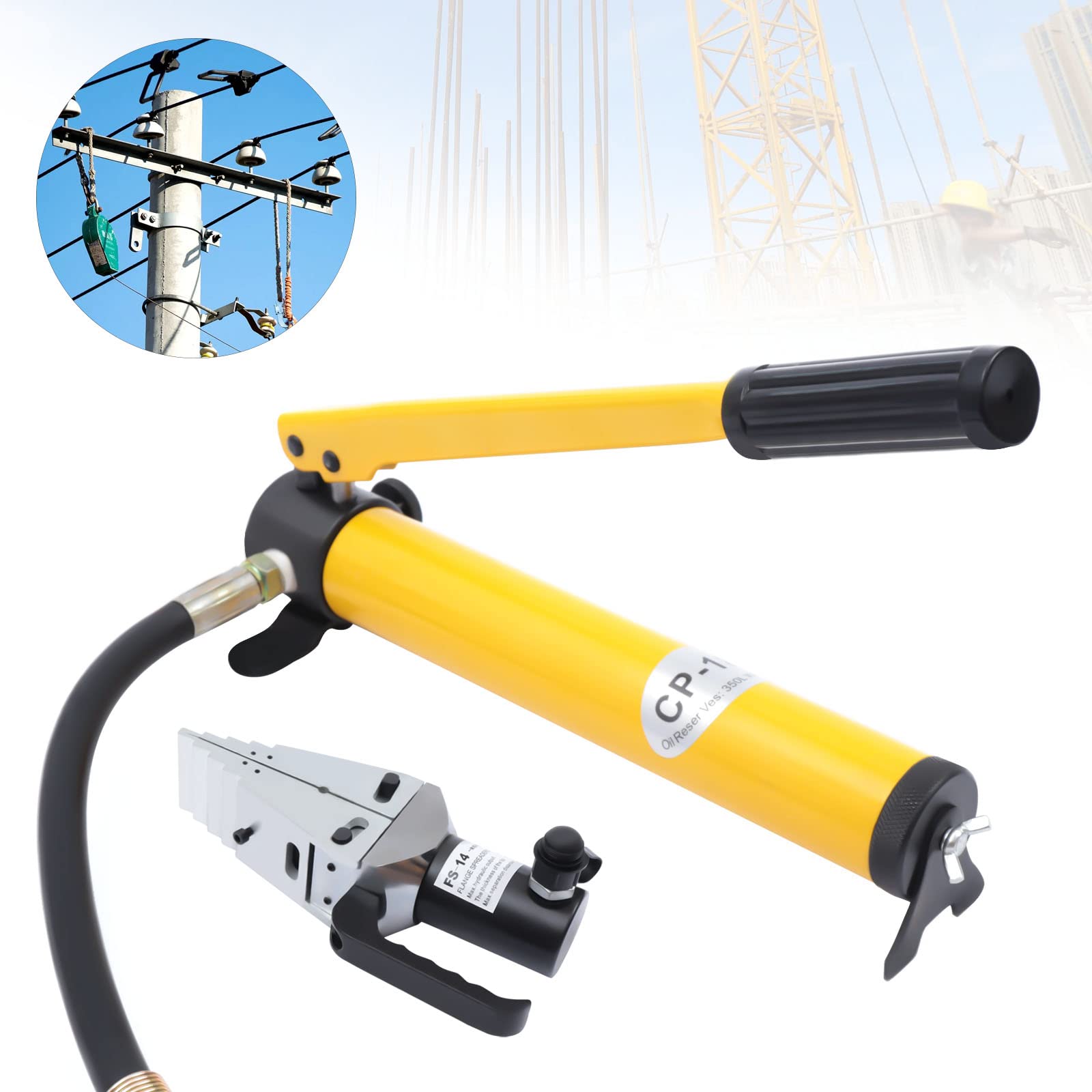 Éparpeur de Bride hydraulique Portable 14T avec Conception Mince de Pointe pour des tâches de séparation efficaces