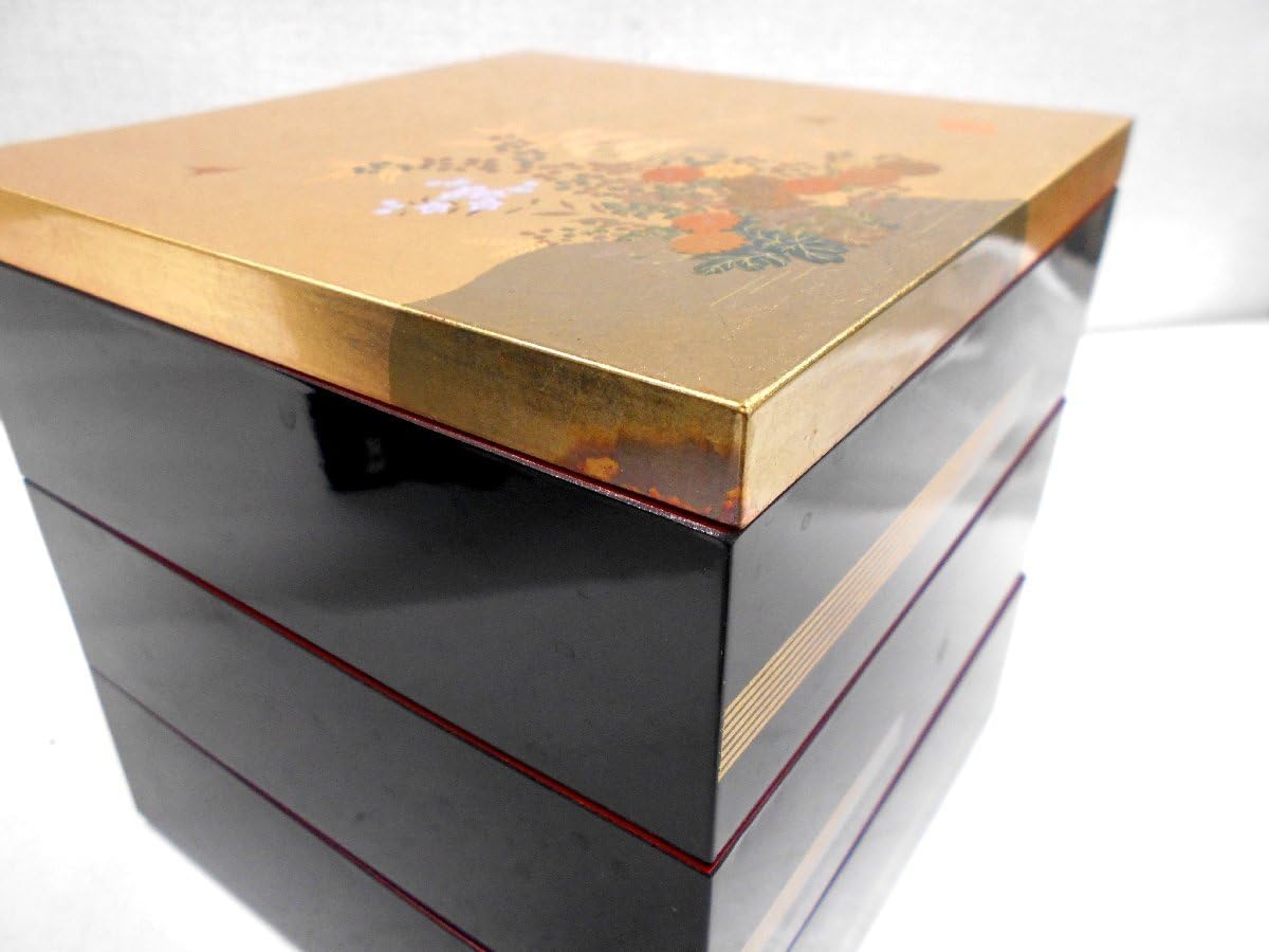 お正月　重箱　加賀金箔工芸品　高級お重 お正月 重箱 加賀金箔工芸品 高級お重 お重を日常に」重箱の