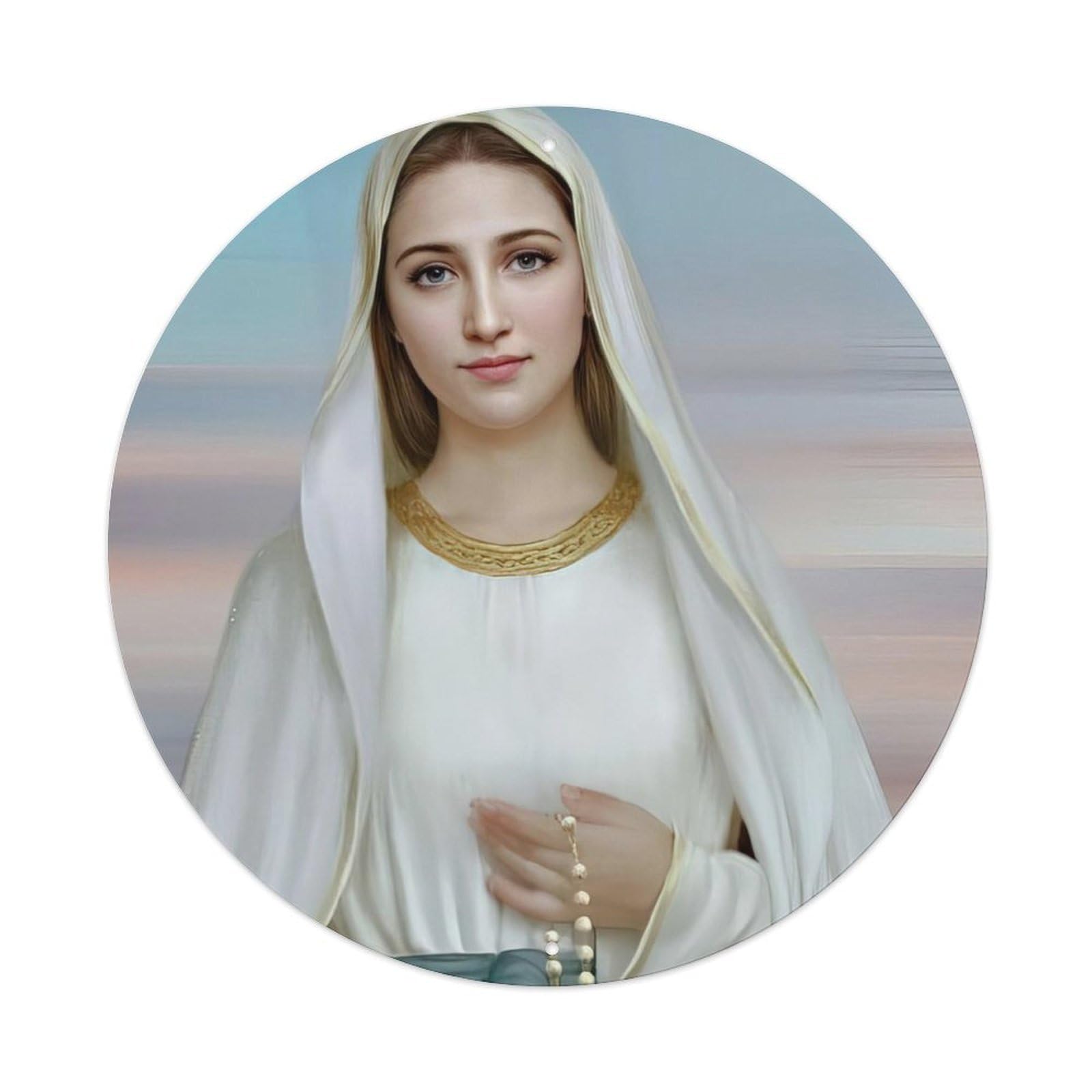 The Great Virgin Mary Religious Metal Tin Sign