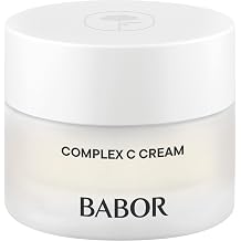 BABOR Complex C Cream for Face Neck and D collet  with Vitamin C A and E Cream Moisturising Vegan 50 ml Alpine Rose Stem Cells