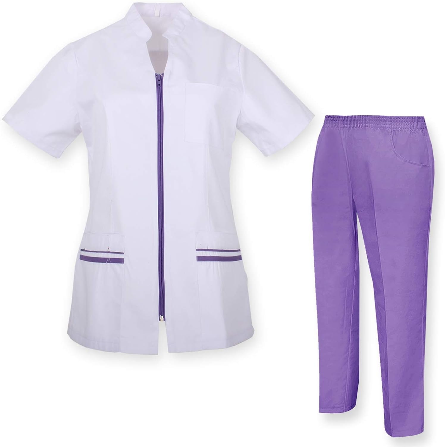 Ropa De Trabajo Mujer Limpieza MISEMIYA - Uniformes Limpieza Casaca Y PANTALÓN,Casaca Y PANTALÓN Mujer