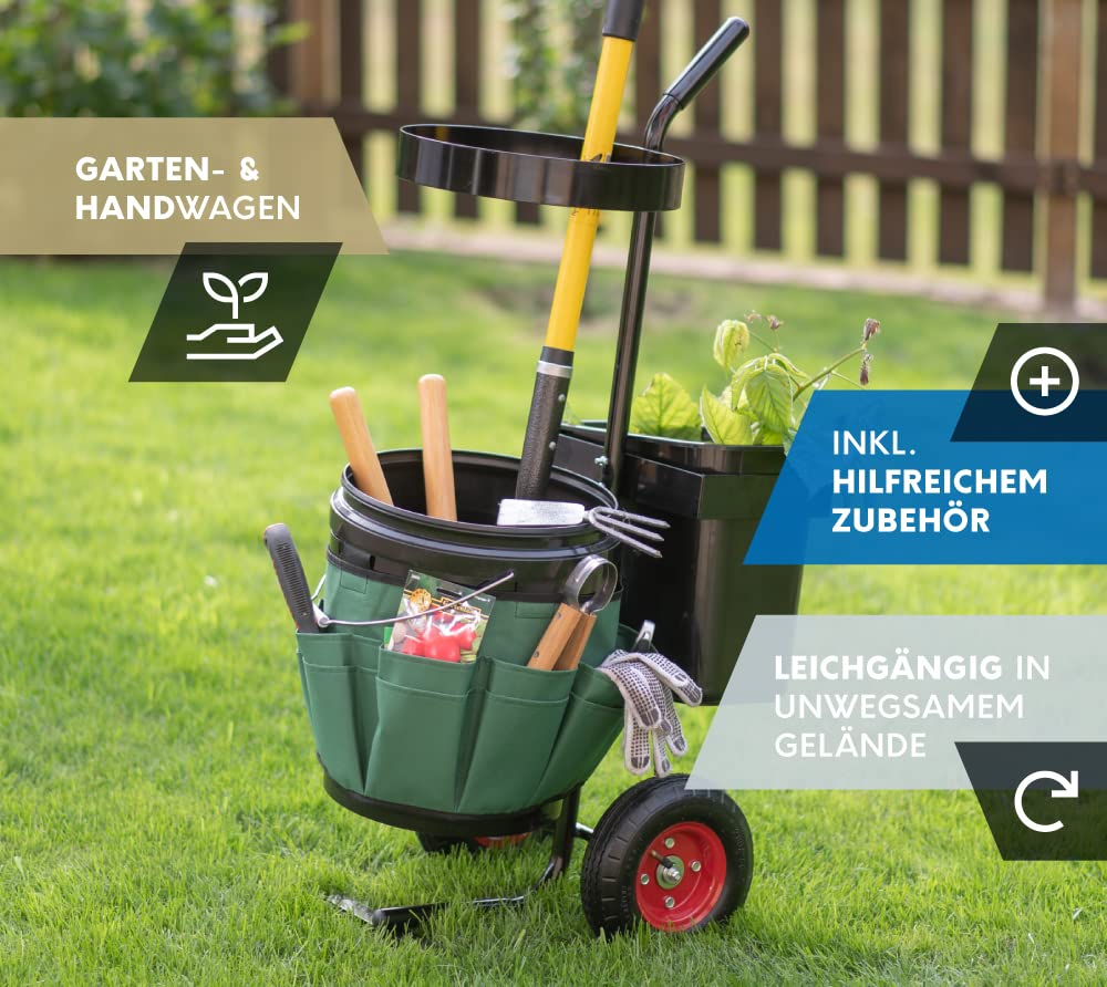 WESTMANN Hand- und Gartenwagen 40x56x104 cm Grün 40 kg Metall bis 40 kg