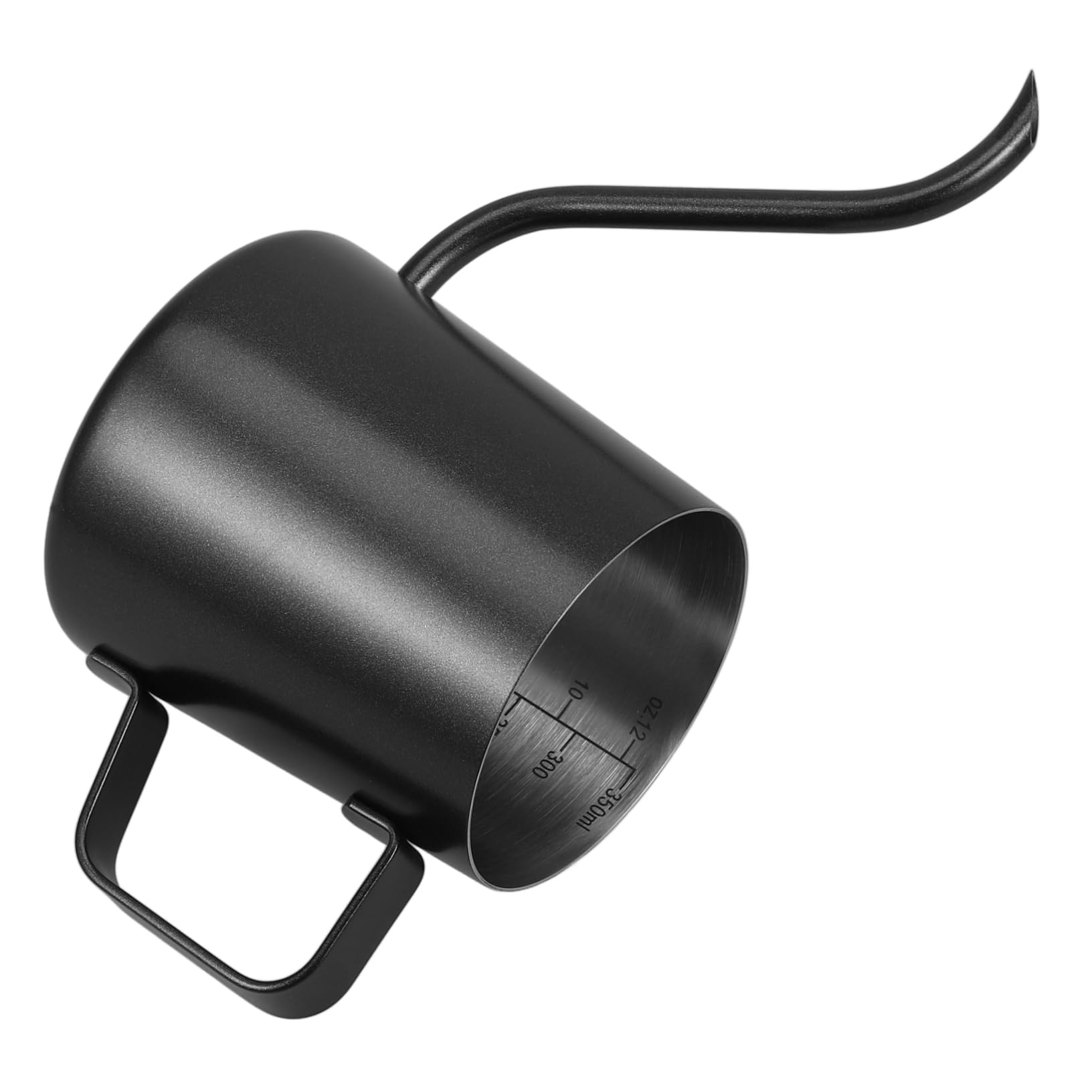 HOLIDYOYO Stainless Steel Gooseneck Coffee Brewing Kettle Durable Hand Drip Pot with Precise Spout for Home Office Camping Practical Coffee Lovers