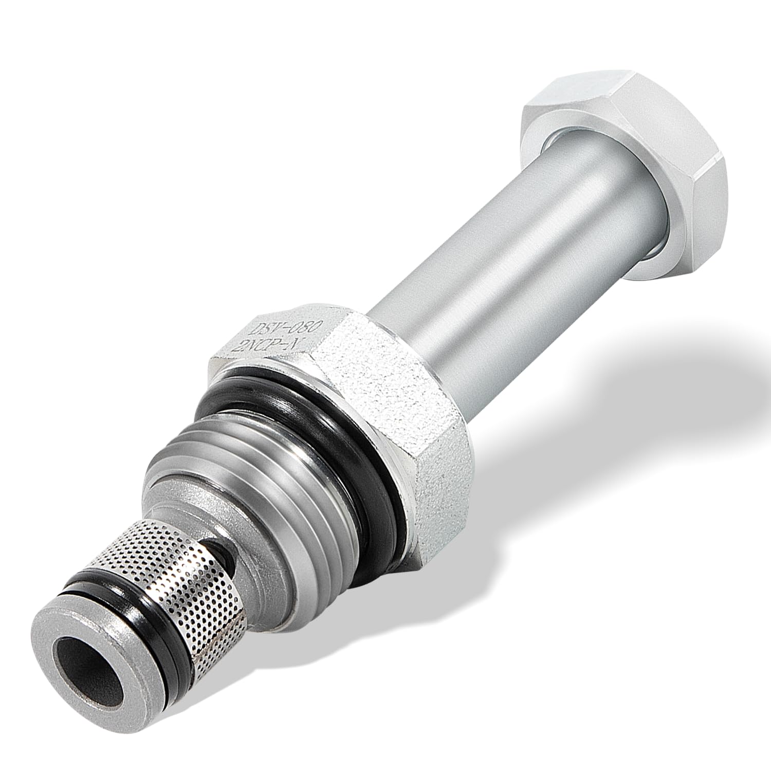 DSV-080-2NCP-N Solenoid Cartridge Valve, Replacement for SPX Fenner Stone VF-4009, Normally-Closed, Two-Way, Two-Position, Pilot-Operated Solenoid