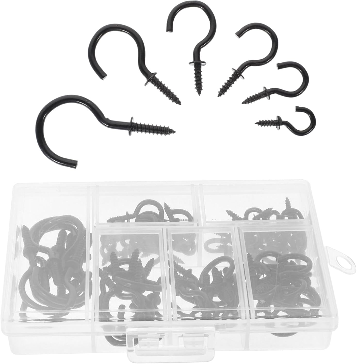 POPETPOP 10pcs Screw Ceiling Hooks Multi Hanging Hooks for Plants Crafts and Home Accessories Easy Installation Sturdy Material