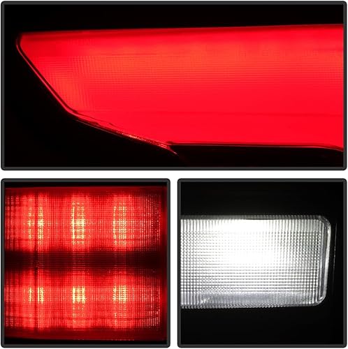 Miniatura 7 de KEEKPO - Para Nissan Frontier 2022-2023 Estilo de fábrica Luz trasera LED completa Reemplazo de la lámpara de freno lado izquierdo del conductor