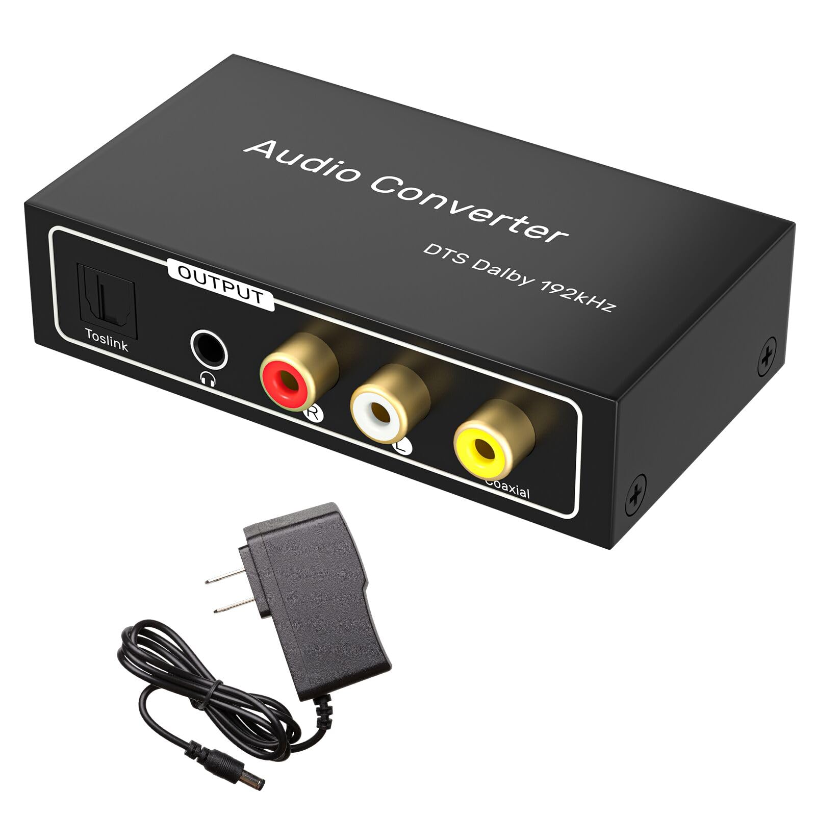 Extracteur Audio EARC/ARC Vers Optique Et 3,5 Mm - Convertisseur HDMI Audio Haute Résolution 192 KHz