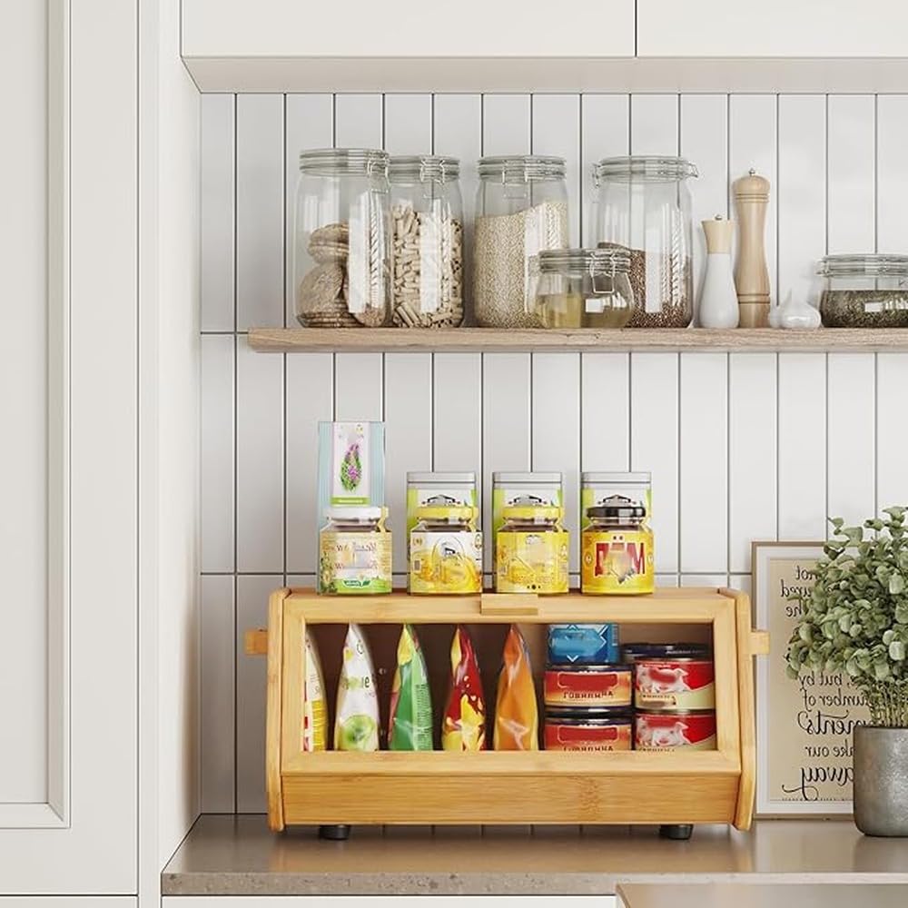 Panera para encimera de cocina, pequeña, estilo vintage, doble, con