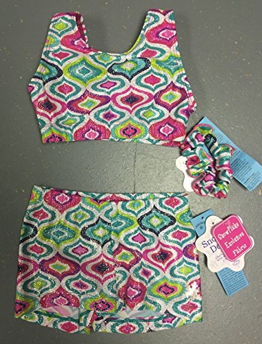 Top de gymnastique sans irritation pour fille de 5 ans active en danse