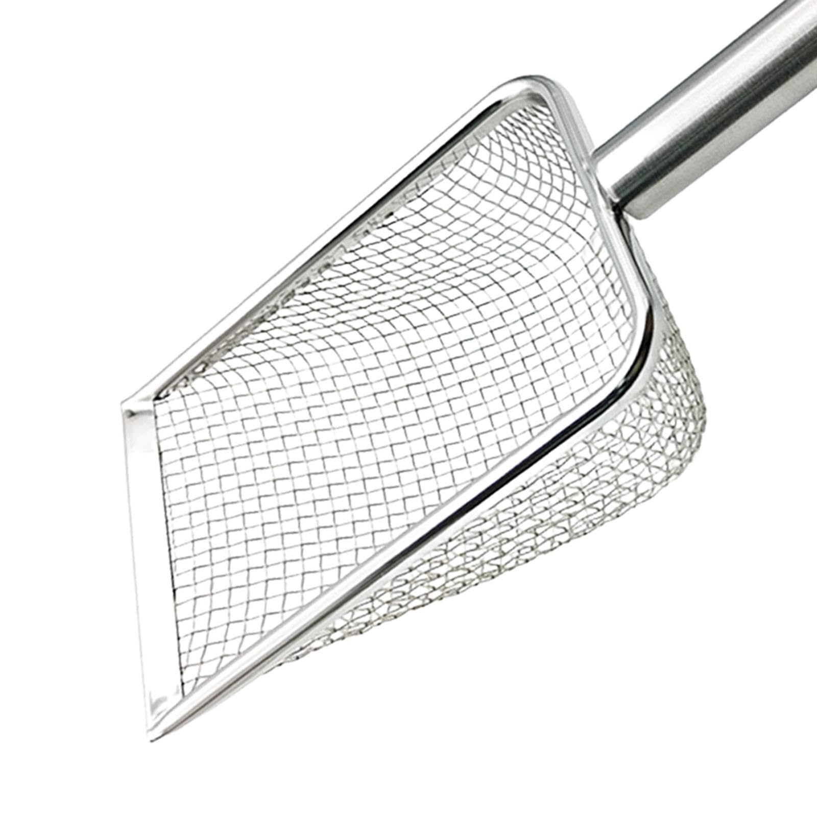 Metal Litter Sifter for Cats with Handle, 4.3mmx4.3mm