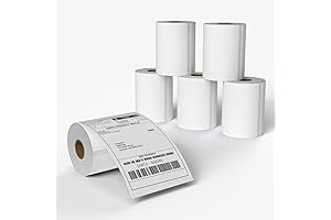 6 Rolls Dymo 1744907 Compatible Thermal Shipping Postage Label