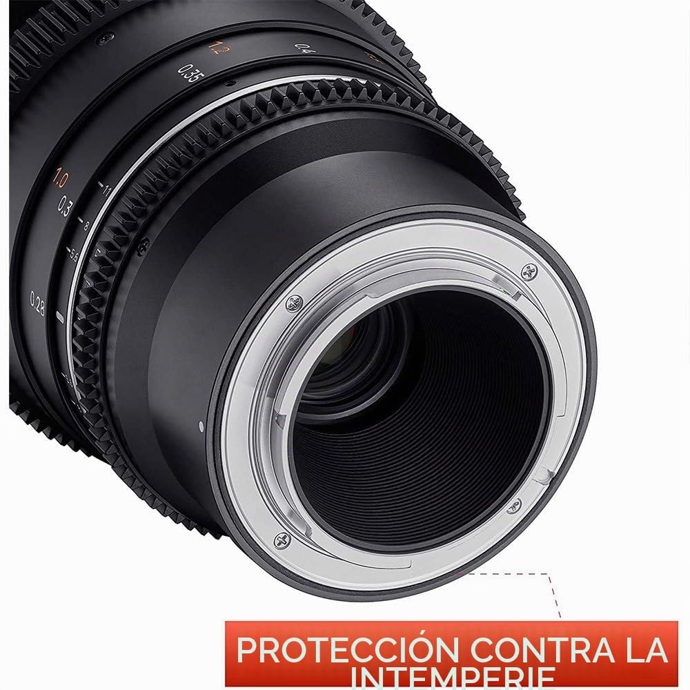 Samyang MF 14mm T3,1 VDSLR MK2 Sony E, Negro