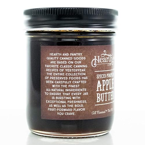 Miniatura 6 de Hearth and Pantry Mantequilla de manzana para untar  Mantequilla de manzana con caramelo salado  Sin gluten  Ingredientes totalmente naturales