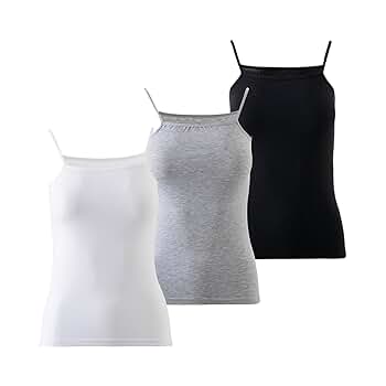 タグ付き LAYERED CAMISOLE ALL IN ONE CLANE Women Double Layer Tank Top Spaghetti Strap Color Block