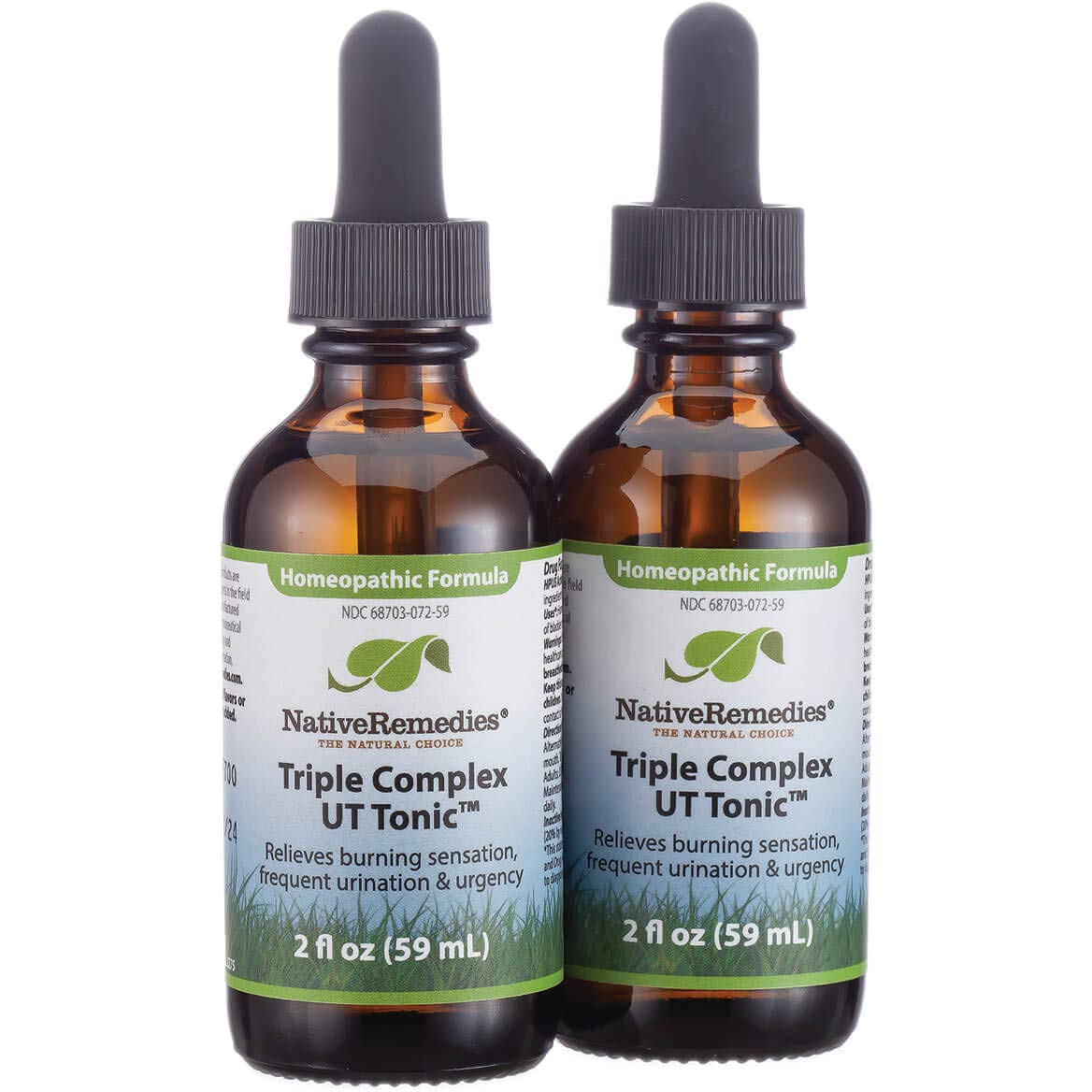 Native Remedies Triple Complex UT Tonic - Bladder Health - 4 Fl Oz, 2 Pack