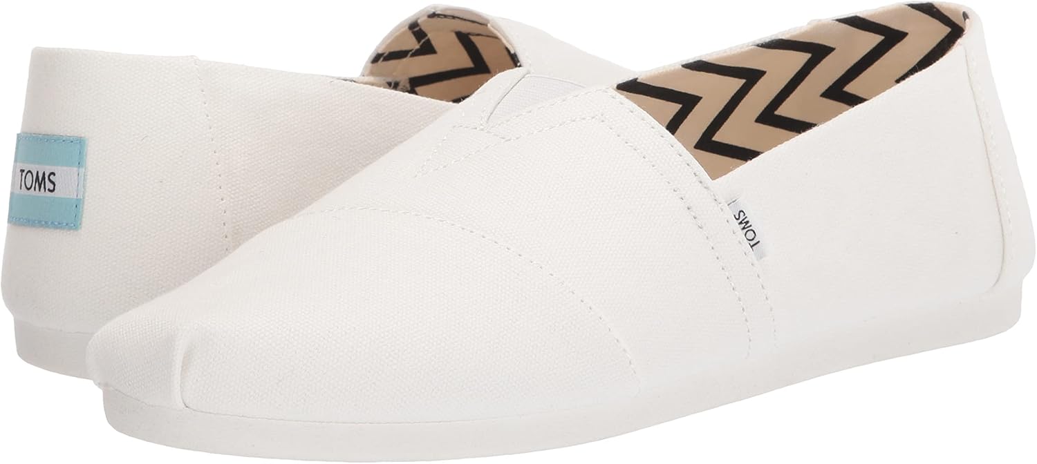 Toms Men's Alpargata Espadrille Loafer Flat, White, 7.5 - Image 10