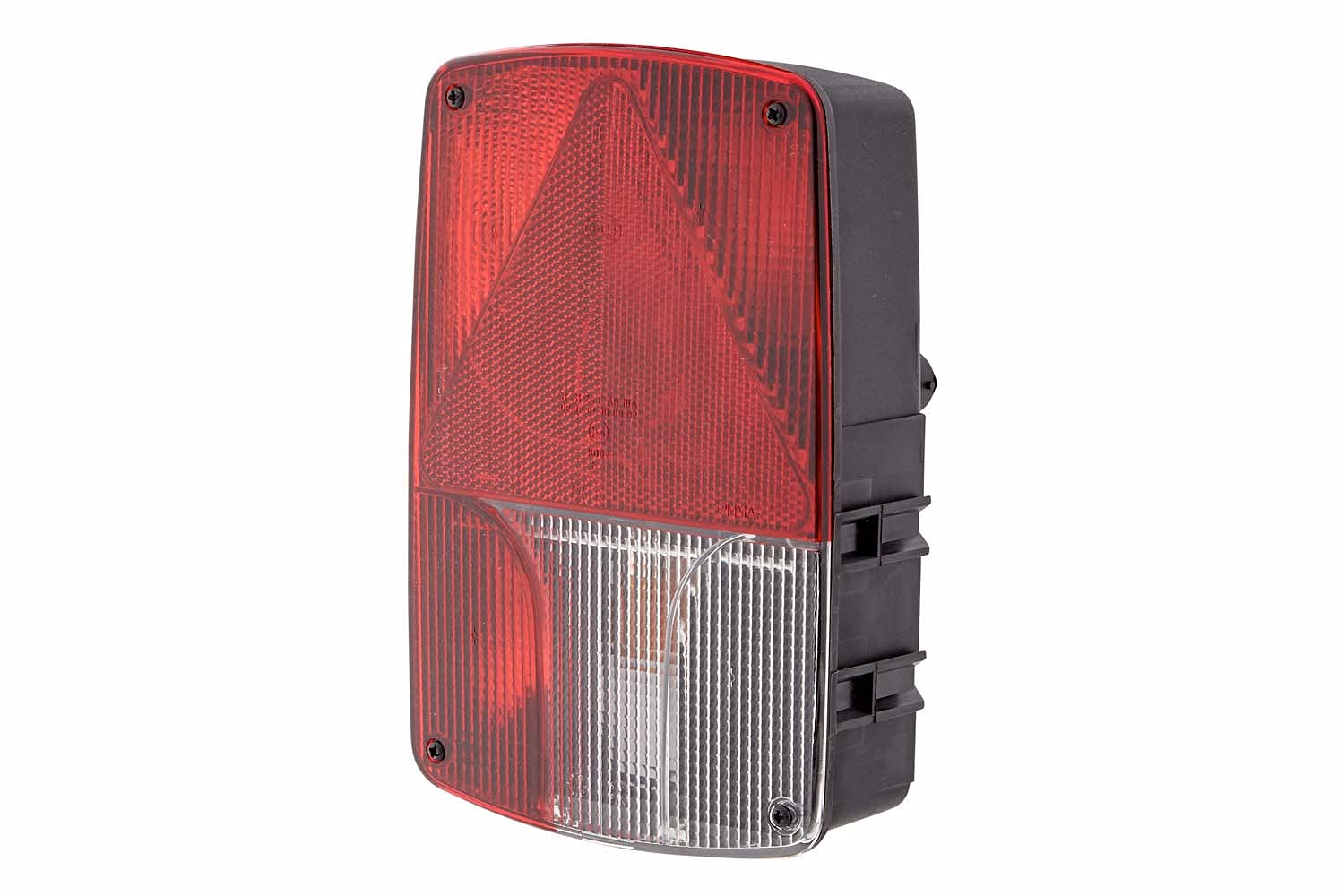 HELLA 2VA 998 233-271 Rearlight - Bulb - 12V - mounting/Bolted - Lens Colour: White / Red - Cable: 200mm - Plug: Round Plug - left - Quantity: 1