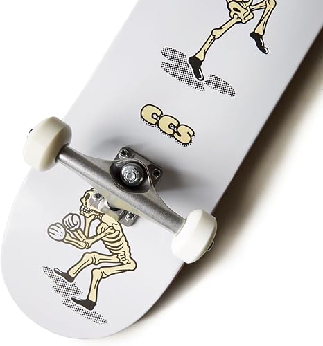 Miniatura 18 de [CCS] Patineta completa Madera de arce Grado profesional Totalmente montado con herramienta de patinaje y calcomanías Adultos, niños, 97