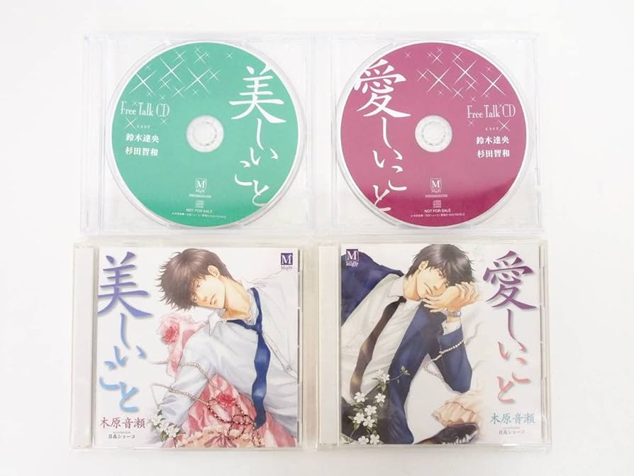 0206　　美しいこと＊愛しいこと　特典CD付き 杉田智和　鈴木達央 Amazon.co.jp: ET191/BL ドラマCD 4枚セット 愛しいこと/美しい