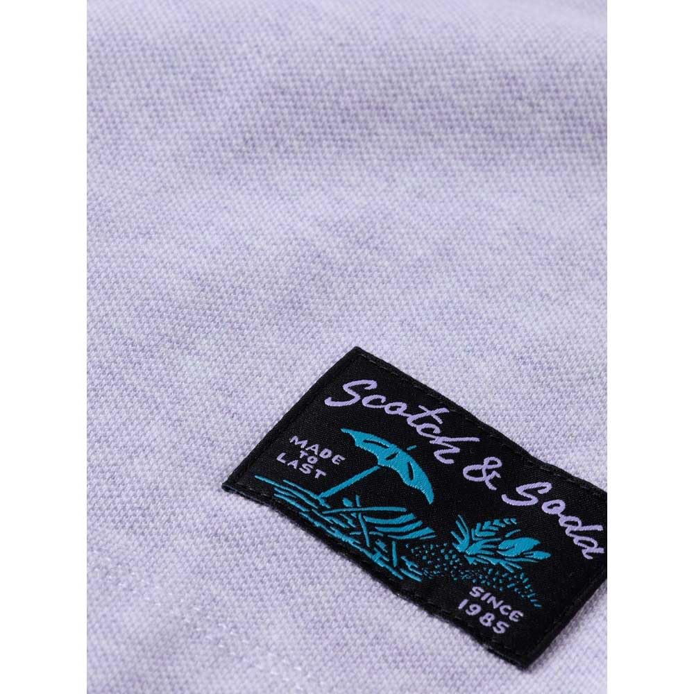 Scotch & Soda Koszulka polo Mężczyźni Melange Regular Fit
