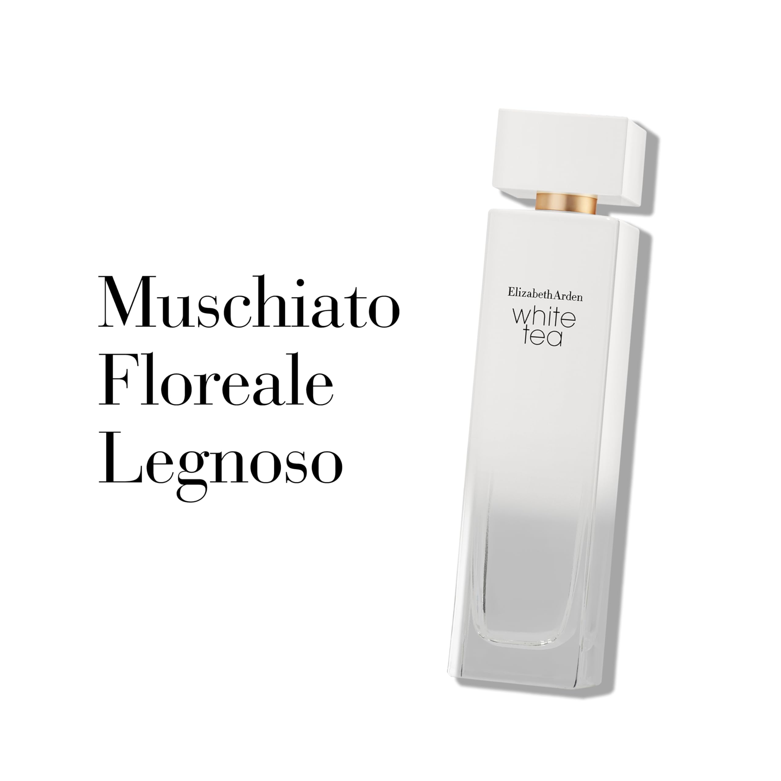 Elizabeth Arden - White Tea, Set Regalo Donna White Tea Eau de Toilette 100 ml e Crema Corpo Idratante Profumata 400 ml, Cofanetto Regalo Donna