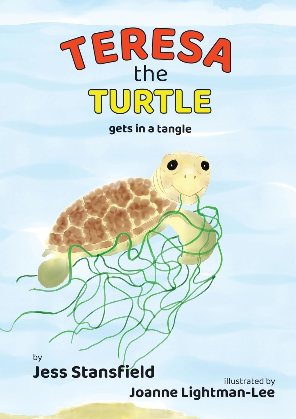 Teresa the Turtle: gets in a tangle