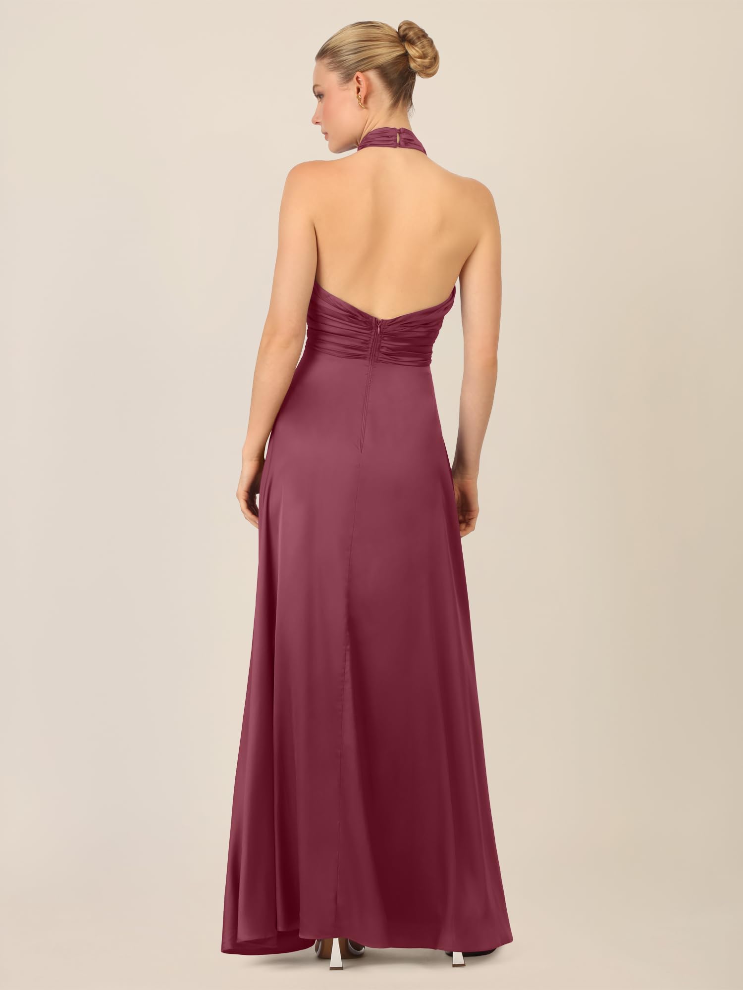APART Fashion Damen Satinkleid Kleid (1er Pack)