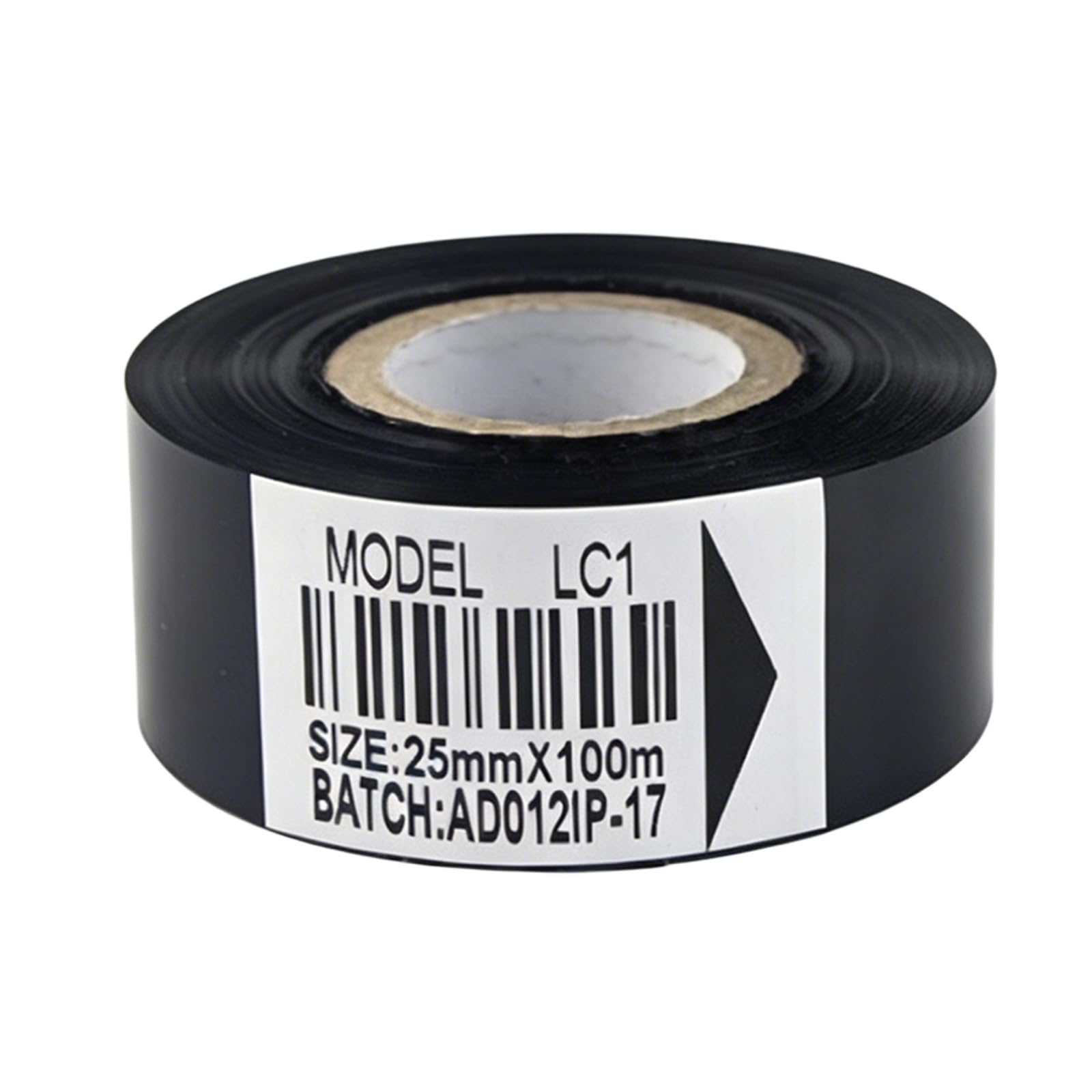 Oxxggkao 25Mmx100m Smudgeproof Printing Ribbon Works For Hp241, 241B, 241S, Tj08, Dy8, Dy6 Coding Machines In Harsh Temperature Conditions High Resolution Printing Ribbon