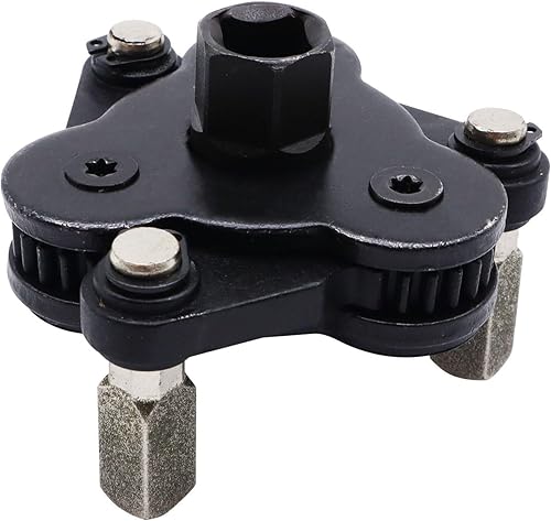 Llave de filtro de aceite ajustable 2-3/8 a 3-3/4 pulgadas 60-95mm Herramienta universal de eliminación de filtro de aceite Estilo de tapa de