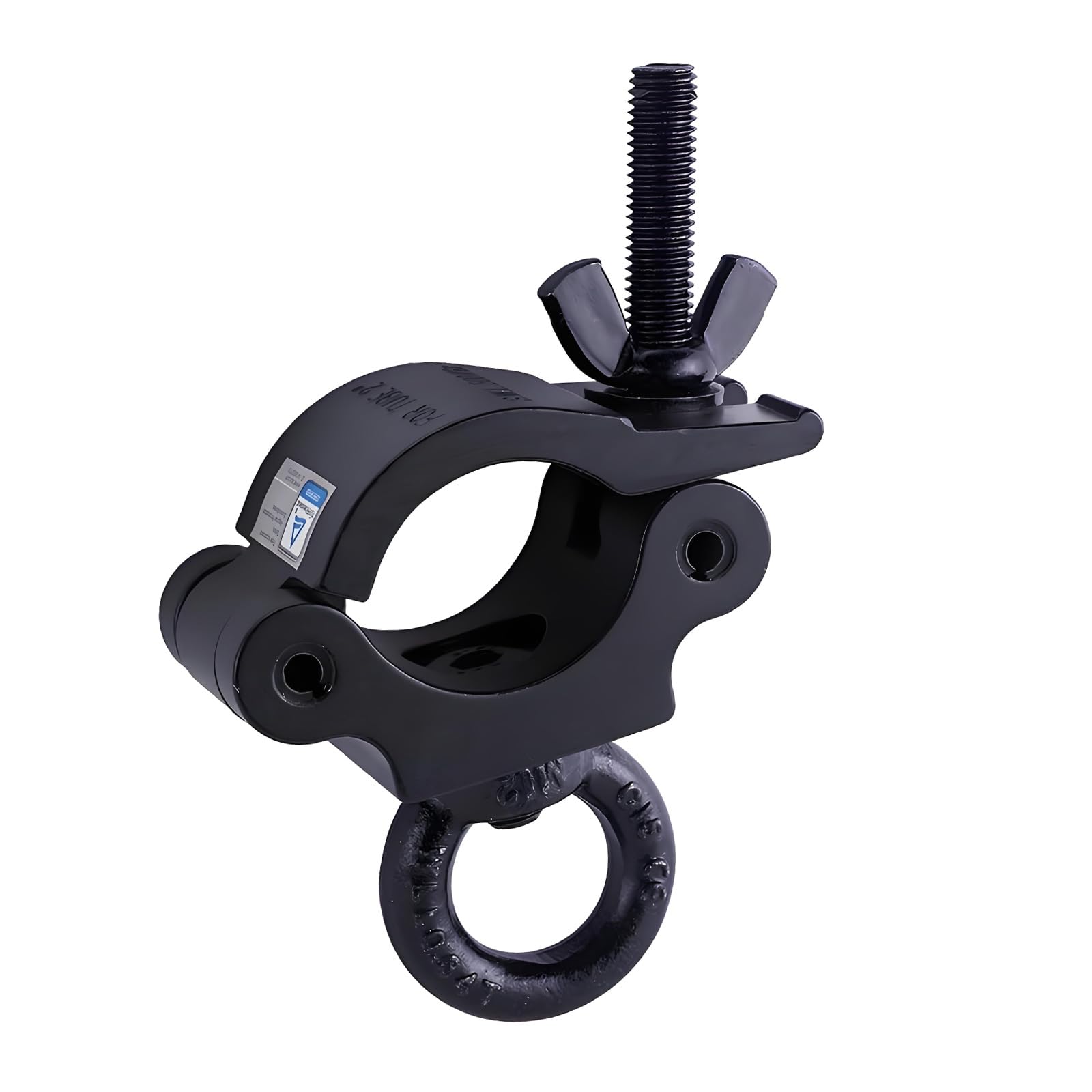 Wgbosmg B Aluminum Stage Clamp Fit 42-51Mm Pipes Easy Mounting Hardware Accessory Swivels Compact Clamp