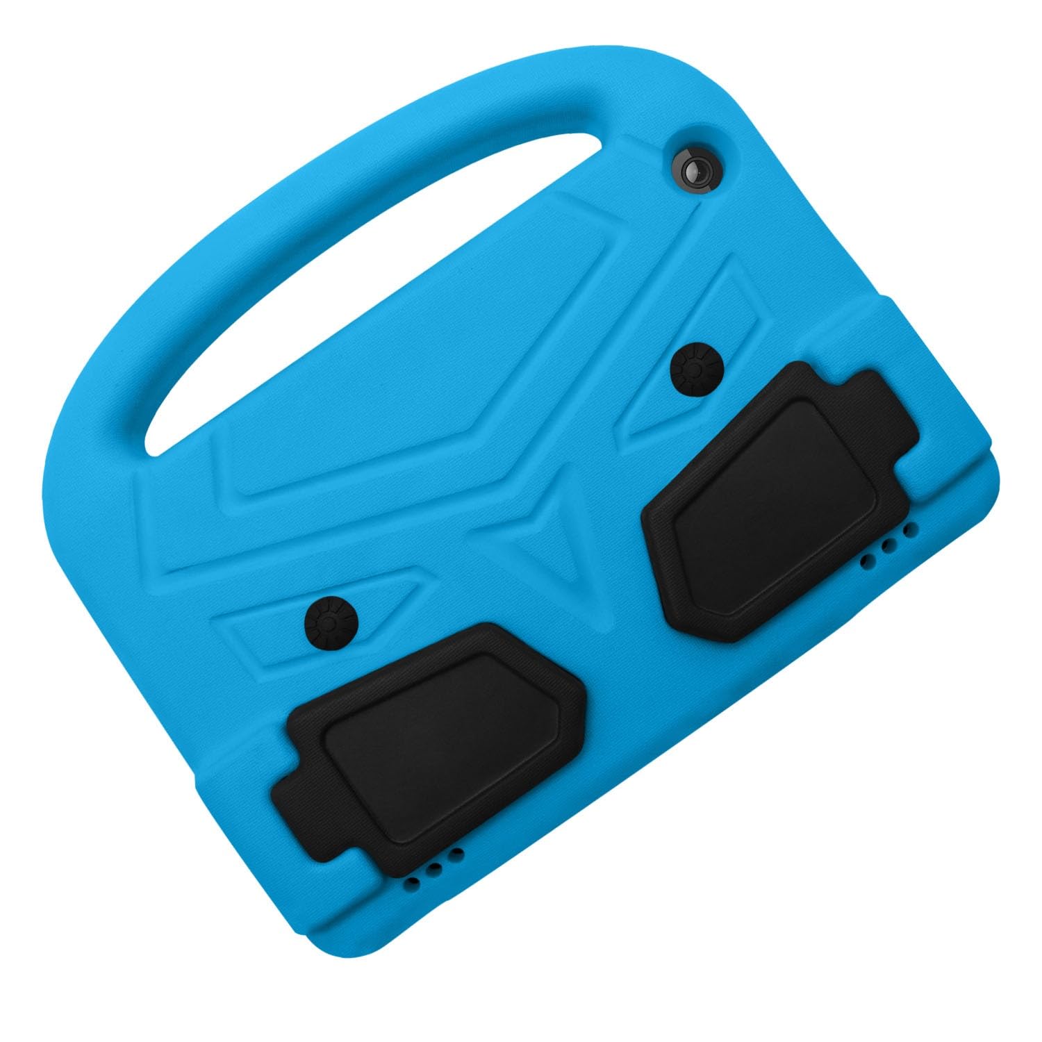 Pokrowiec na tablet Etui na tablet dla dzieci kompatybilne z Kindle Fire HD 8 (2022) Etui - Wytrzymała, lekka, odporna na wstrząsy osłona uchwytu z pianki EVA(Blu)
