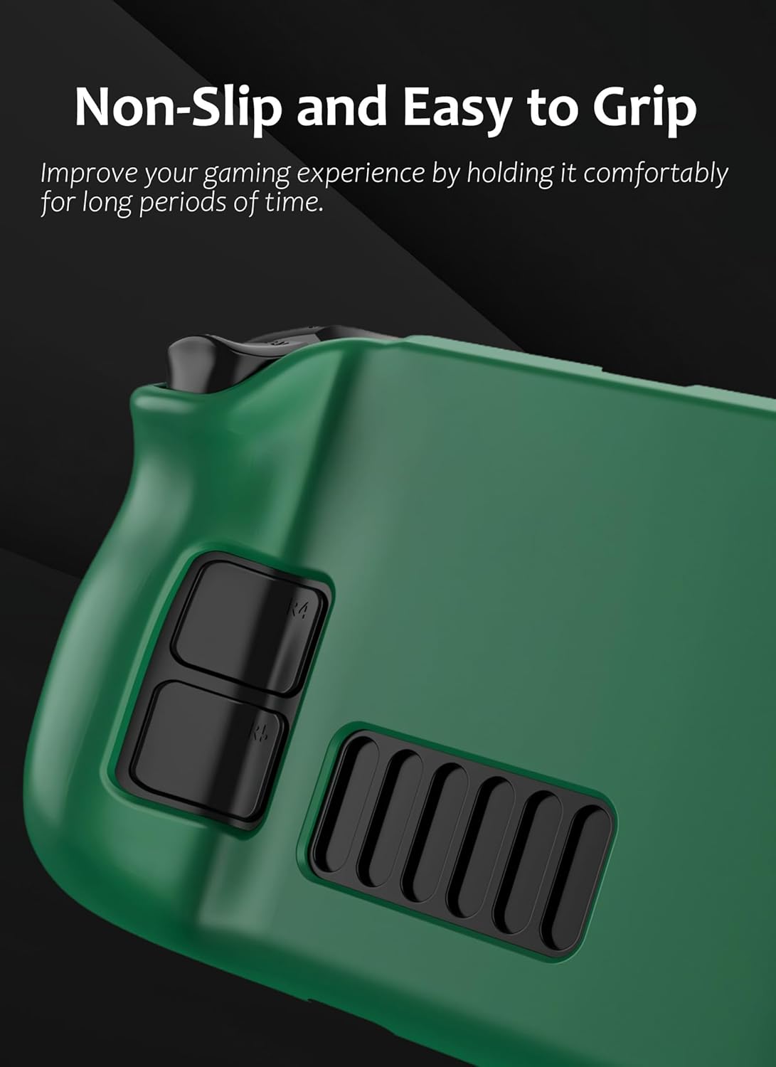 Sorandy Steam Deck Case, Hard Shell Protective Case for Steam Deck, Blue, Kickstand, Polycarbonate, 7 Inches, Gaming On The Go