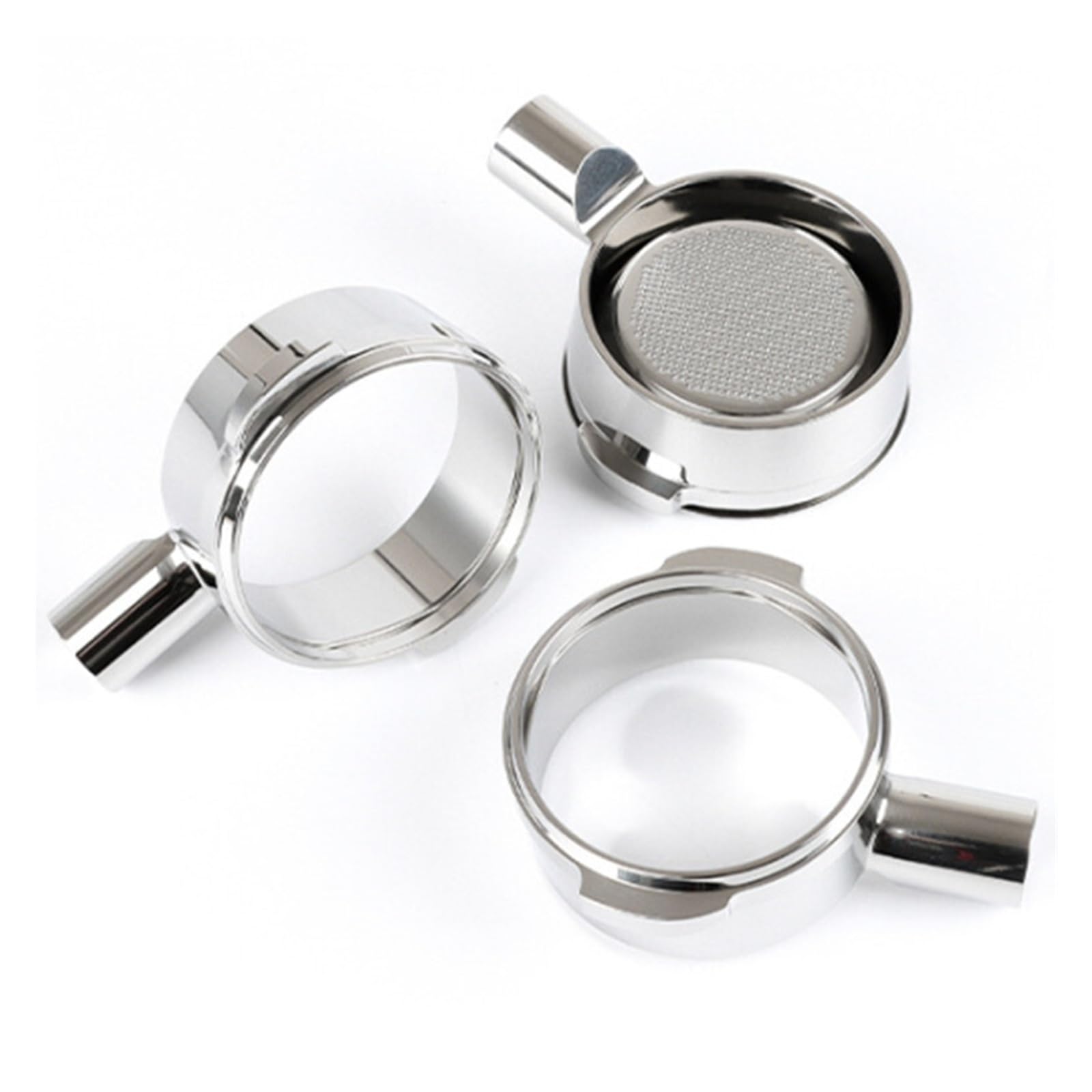 Compatible con portafiltro sin fondo FAEMA X 58MM E61 | Portafiltros, cabezal de grupo, máquina de café(58mm 1cup 10g)