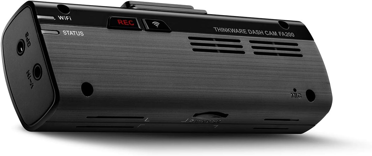 Limited Discount THINKWARE FA200 Dash Cam Bundle with Front & Rear Cam, Hardwiring Cable, 16GB MicroSD Card Included, Built-in WiFi