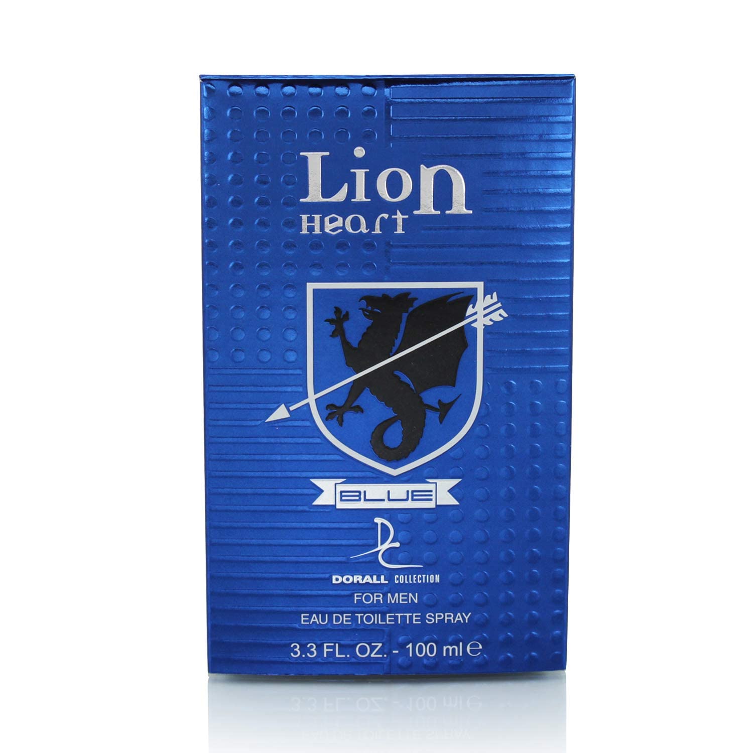 LION HEART BLUE BY DORALL COLLECTION COLOGNE FOR MEN 3.3 OZ / 100 ML EAU DE TOILETTE SPRAY