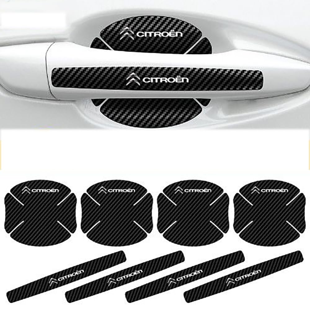 Citroen C5 Aircross Türgriff Schutzfolie - 3D Kohlefaser Folie 2018-2024