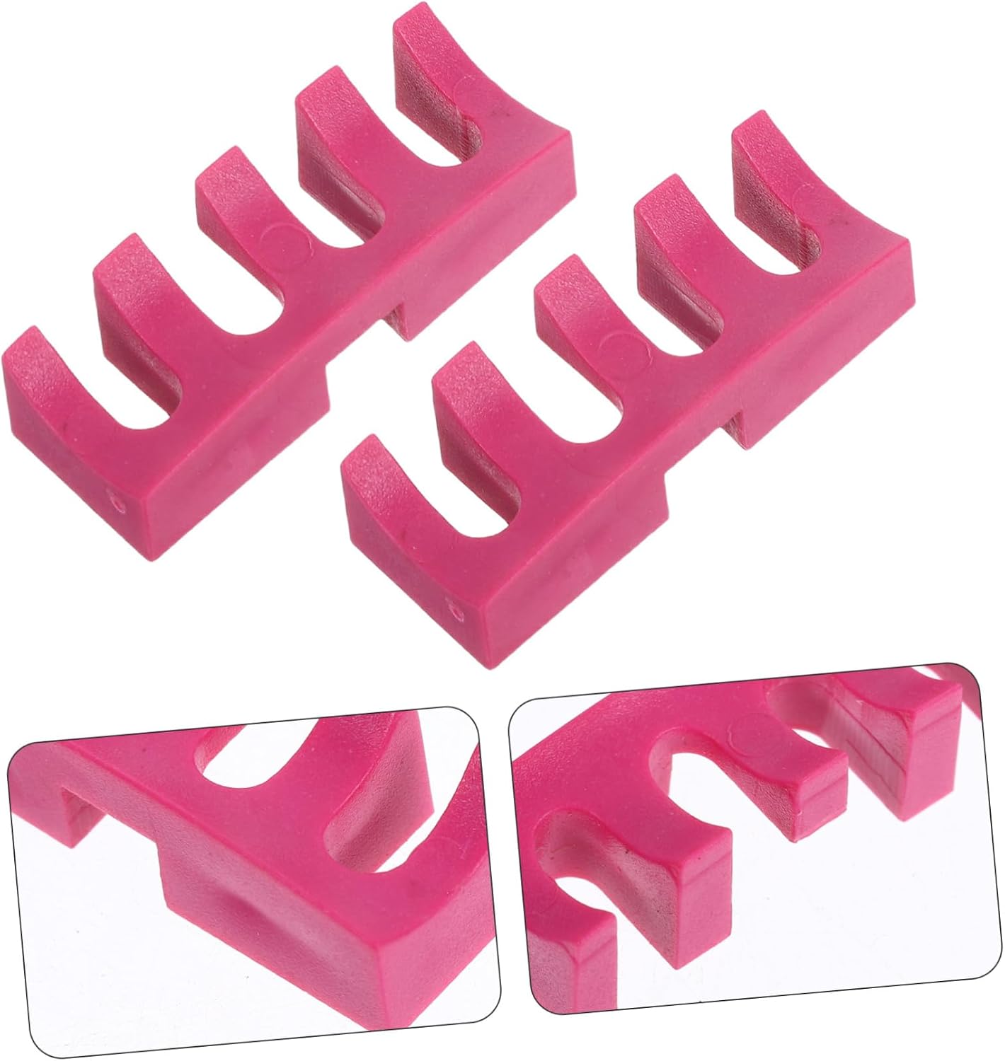 2pcs Badminton Racket High Load Spreader Pressure Reducer Stringing Machine Adapter for Racket Stringing
