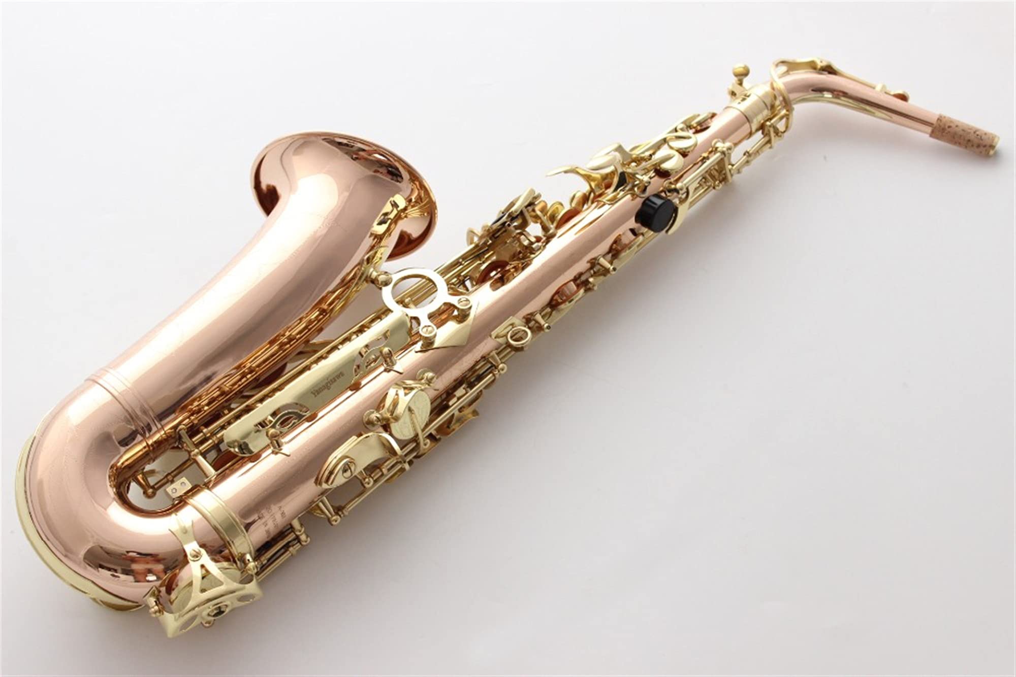 Set di Sassofono Laccato in Oro Curvo Soprano Sax Bocchino Reeds Collo Accessori per Strumenti Musicali