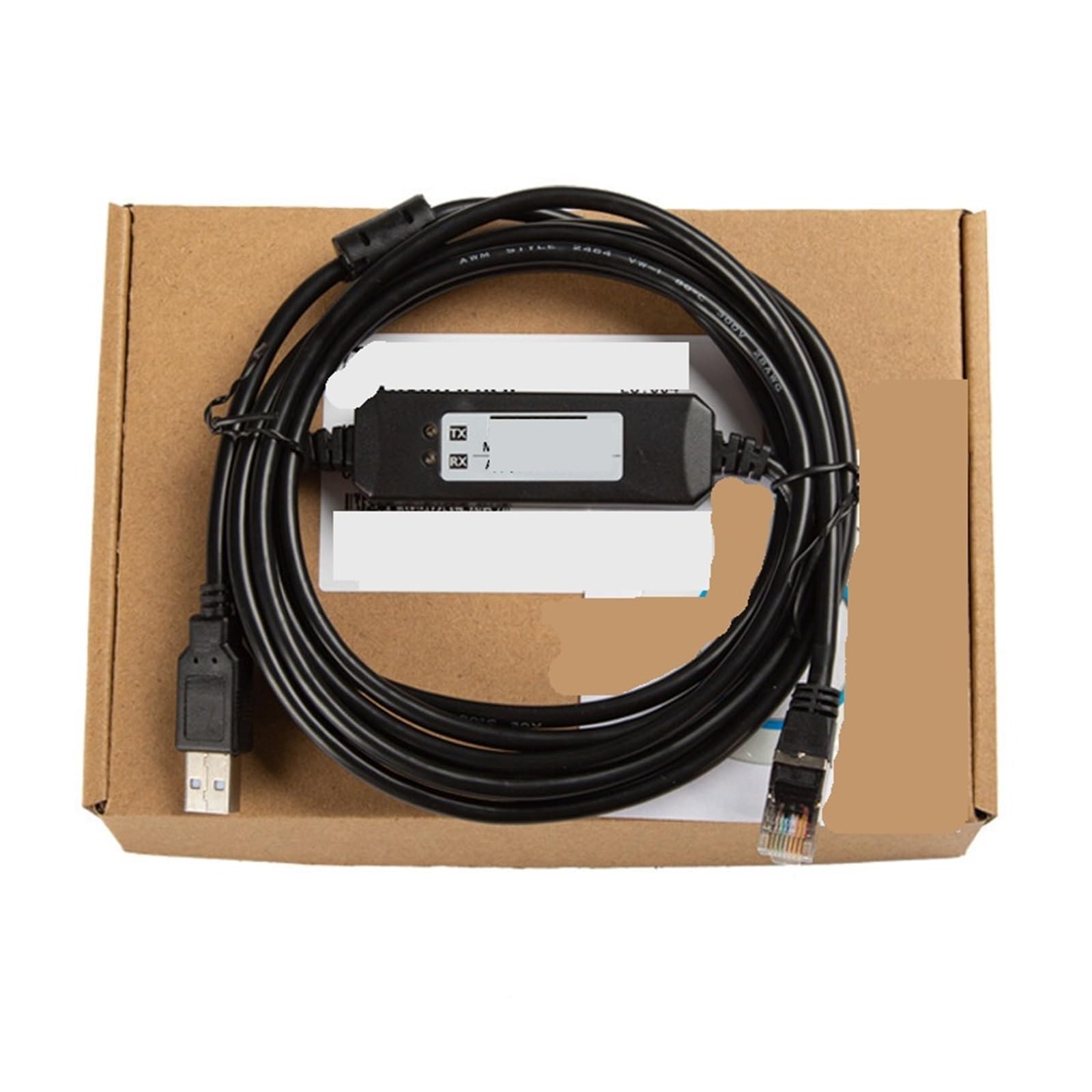 Cable de datos de descarga Ethernet para PLC S7-1200 y FX5U 5