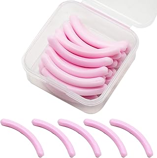 Eyelash Curler Pads,Eyelash Curler Refills Pads Silicone Curler Replacement Pads for Universal Eyelash Curler,24 Piece(Pink)